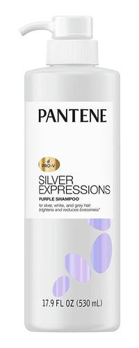 Pantene Silver Expressions Champú Iluminador Libre Sulfatos