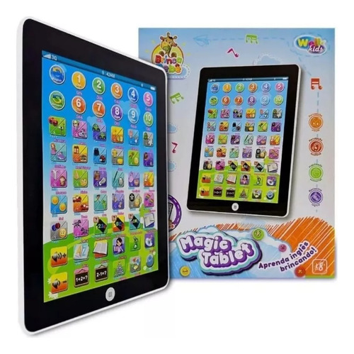 Tablet Infantil Didático Educativo Port./inglês 54 Funções