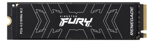 Ssd Kingston Fury Renegade Nvme, 500gb, Pci Express 4.0, M.2