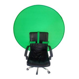 Fundo Chromakey Verde De Cadeira 140cm Lives E Youtubers