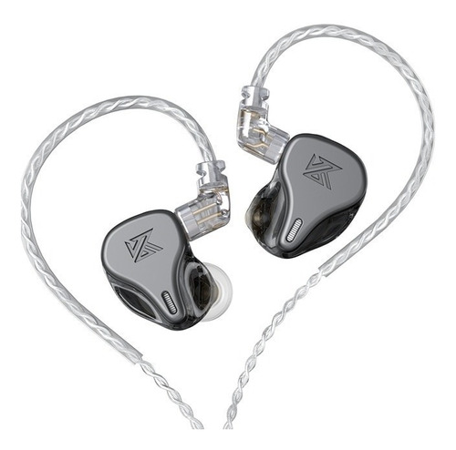 Auriculares In-ear Monitoreo Kz Dq6 With Mic Grey