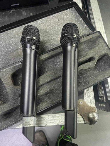 Microfone Sem Fio Bastão Duplo  Skm 5200 Com Cápsula Neumann