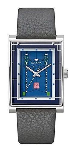 Reloj Bulova Para Hombre Estilo Frank Lloyd Wright