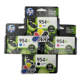 Cartuchos Hp 954xl Juego X4 N-c-m-y Originales