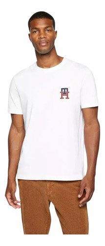 Playera Casual Tommy Hilfiger Hombre Moda Original