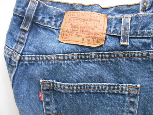 Pantalon Levis Azul O 505 Made In Usa Nuevo Talla 34-30 1990