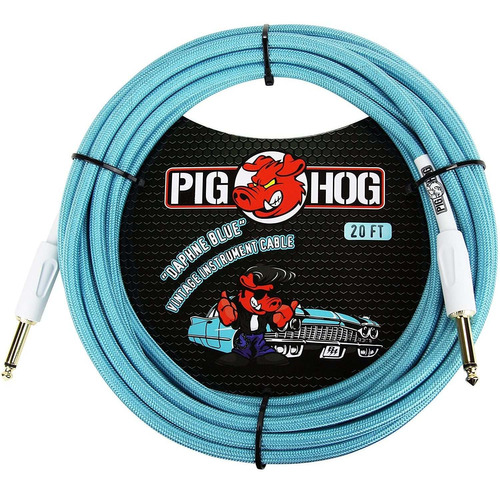 Cable Instrumento 6.1m Plug Pig Hog Pch20db