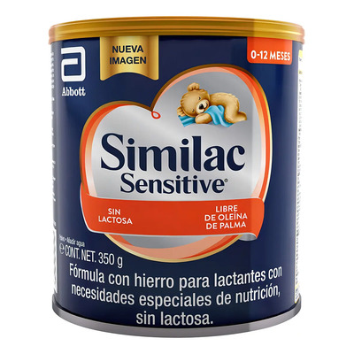 Fórmula Para Bebés Sensitive 0-12 Meses Vainilla 350g Similac | MercadoLibre