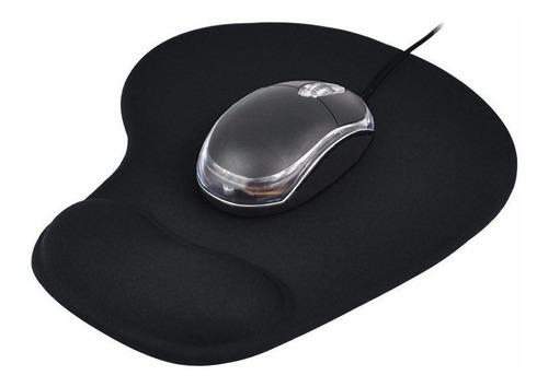 Tapete Pad Mouse Gamer Con Almohadilla Soporta Muñecas  