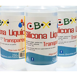 Adhesivo Pegamento Silicona Liquida Cbx 100ml - Caja 12unid.