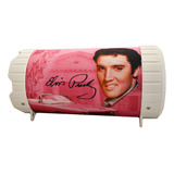 Elvis Speaker Mini Multimedia Portátil - Guitarras Rosadas