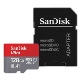 Cartão Memória Sandisk Ultra128gb Classe 10 Original 120mb/s