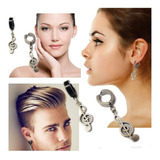 Aros Falsos Sol Nota Musical Piercing A Presion