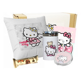 Mug Tapa Plata/ Kit De Regalo Hello Kitty