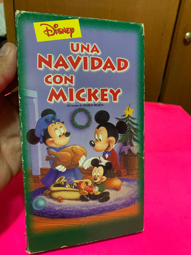 Una Navidad Con Mickey Película Disney Vhs