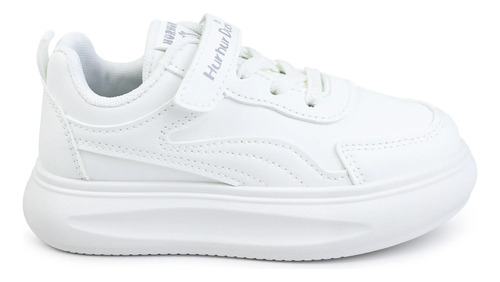 Zapatillas Agear Zapatos Tenis Deportivas Ocio Antideslizantes Casual Moda Niños Niñas Blanco 6-18añ | Meses sin interés