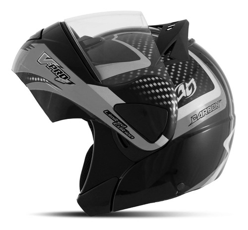 Capacete Masculino Para Moto Escamoteável V-pro Jet 2