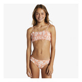 Bikini Billabong Islnd Sun Smckd Ngp0 Naranjo Niña