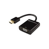 Adaptador Hdmi Vga Puerto De Audio Auxiliar De 3,5 Mm (...