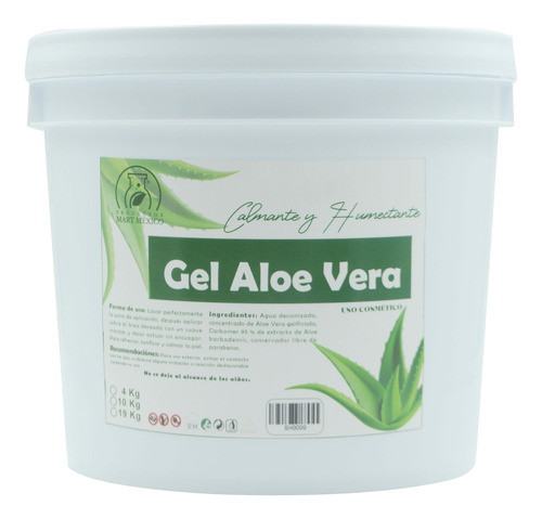 Gel Hidratante De Aloe Vera 19 Kilos