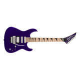 Jackson Guitarra Electrica X Series Dk3xr M Hss Color Violeta Oscuro Material Del Diapasón Arce Orientación De La Mano Diestro