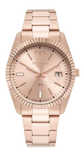 Relógio Technos Feminino Riviera Rosé 2115mze/1t