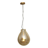 Pendente Caju Bronze 40cm E27 40w - Rz001s - Bella