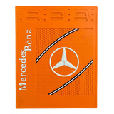 Lodera/camion Mercedez Benz Letrero 44 Naranja 24x30 Pulgada