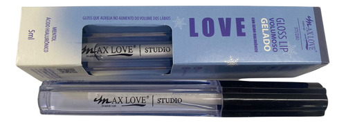 Max Love Gloss Lip Volumoso Com Ácido Hialurônico Cor Incolor