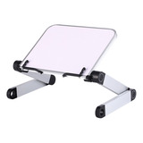 Suporte De Cama Desk Slim C/ Notebook | Branco/preto- (