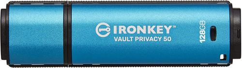 Memoria Usb-a Kingston Ironkey Vault Privacy 50 128gb Aes256