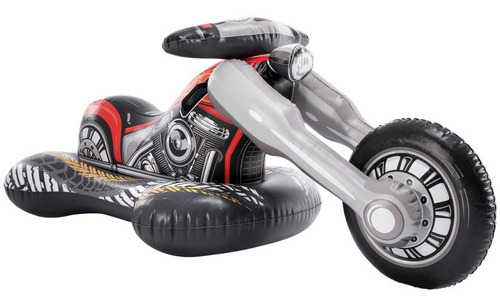 Inflable Moto Choppera Infantil Flotador Intex  183x79x71 Cm