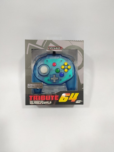 Control Retro-bit Tribute 64 - Nintendo Switch 