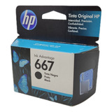 Cartucho 667 Preto Original Hp 2374 2376 2775 2776 6476