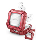 Funda Dexnor Galaxy Buds 2 2021 Rojo