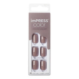 Kiss Impress Color Uñas De Color 024 Taupe Prize 30