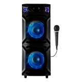 Alto Falante Philco Pcx15000 Fm Exbass 1500w-bivolt - 1 Mic