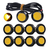 10 Luces Led De Ojo De Águila De Pulgada 9 W, Drl, Luces De 