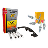 Kit Cables + Bujias Original Gm Acdelco Spin Corsa 2 Meriva 
