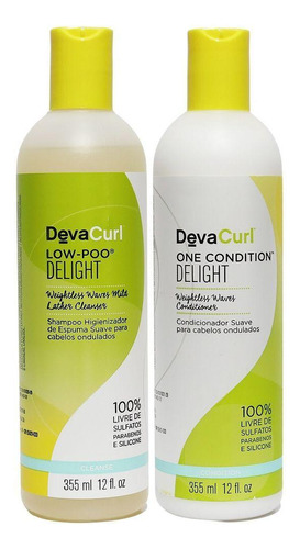 Deva Curl Delight Shampoo E Condicionador 2x355ml