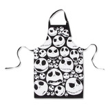 Disney El Extraño Mundo De Jack Skellington Faces - Delantal