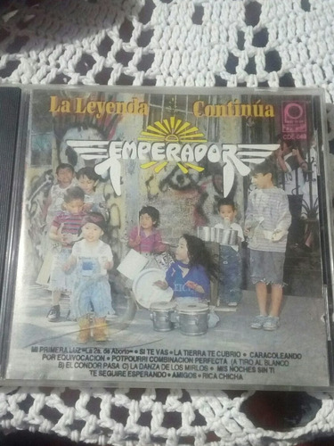 Cd Grupo Emperador La Leyenda Continua Peerless 94 Cumbia