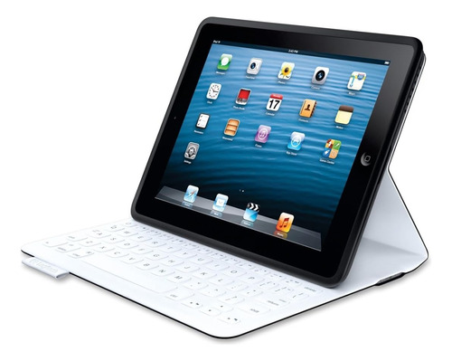 Logitech Piel De Tela Folio Teclado P/ iPad 5 Negro Carbon