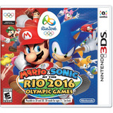 Jogo Mario & Sonic At The Olympic Games Rio2016 Nintendo 3ds
