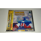 Marvel Super Heroes Original Completo Sega Saturn