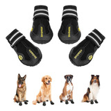 Dcoagt Zapatos Para Perros Para Perros Grandes, Impermeables