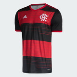 Camisa Flamengo adidas Jogo I Rubro-negra 2020 2021 Ew1510