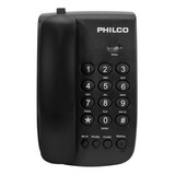 Telefono Red Fija Escritorio Sobremesa Philco Negro