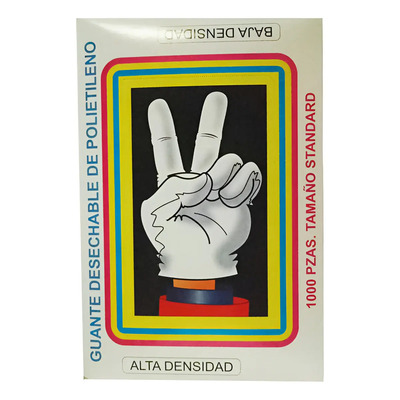 Guante De Polipapel Alyger Gp-8011-m 1000 Pzs Unitalla Color Transparente | Meses sin interés