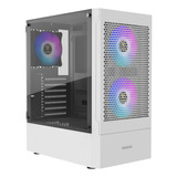 Gamdias Caja De Ordenador Gaming Rgb Atx Mid Tower Blanca